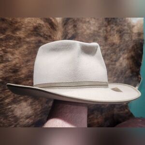 Akubra Campdraft Silverbelly 60(7 1/2) Pure Felt Hat